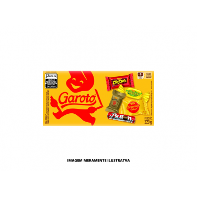 BOMBOM - GAROTO - 220g SORTIDOS